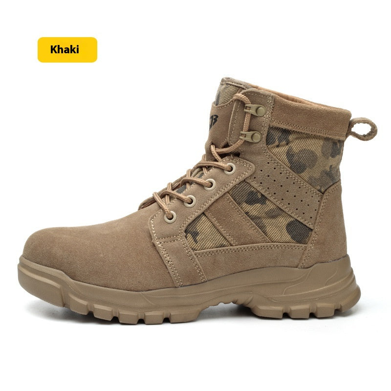 Stahlkappe Kampfstiefel