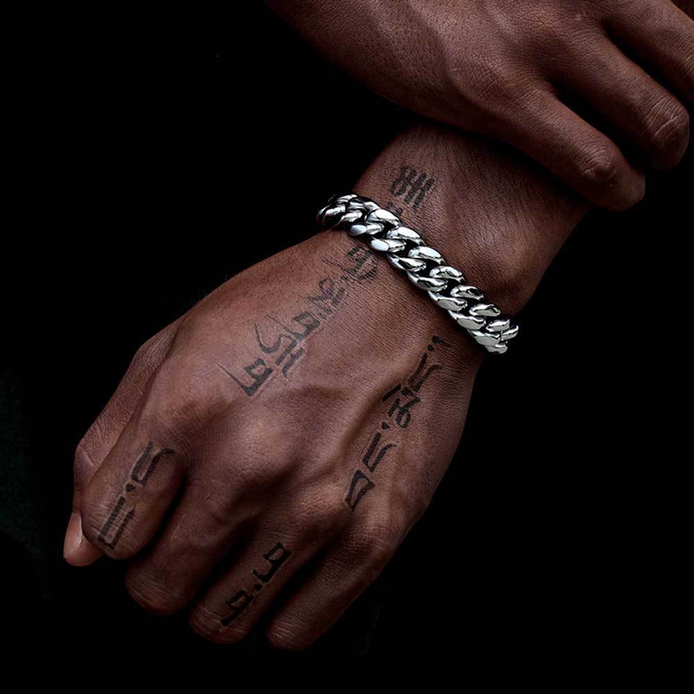 Hip-Hop Cuban Armband aus Edelstahl – Bild 5 | LuxeStyle