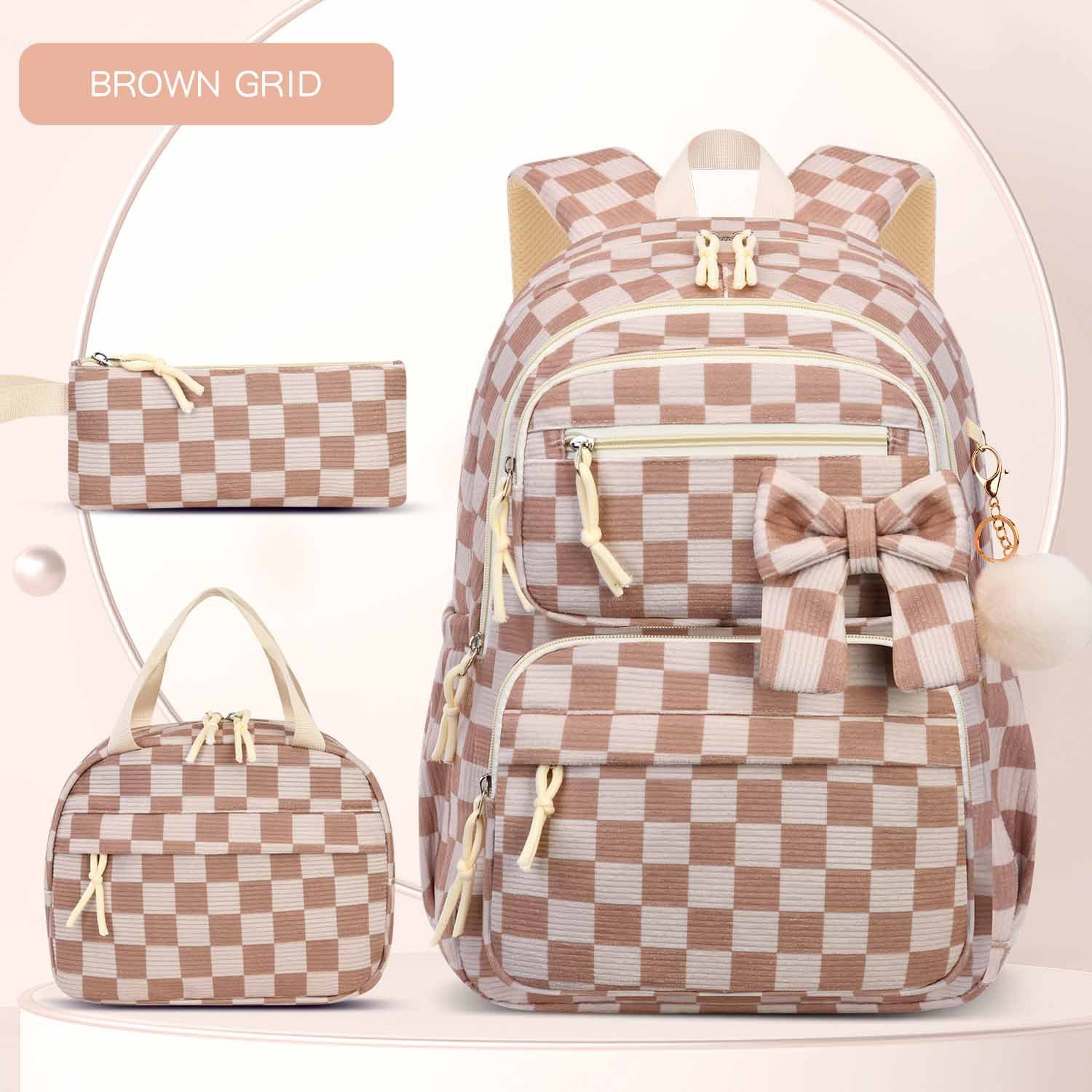 Corduroy-Rucksack-Set