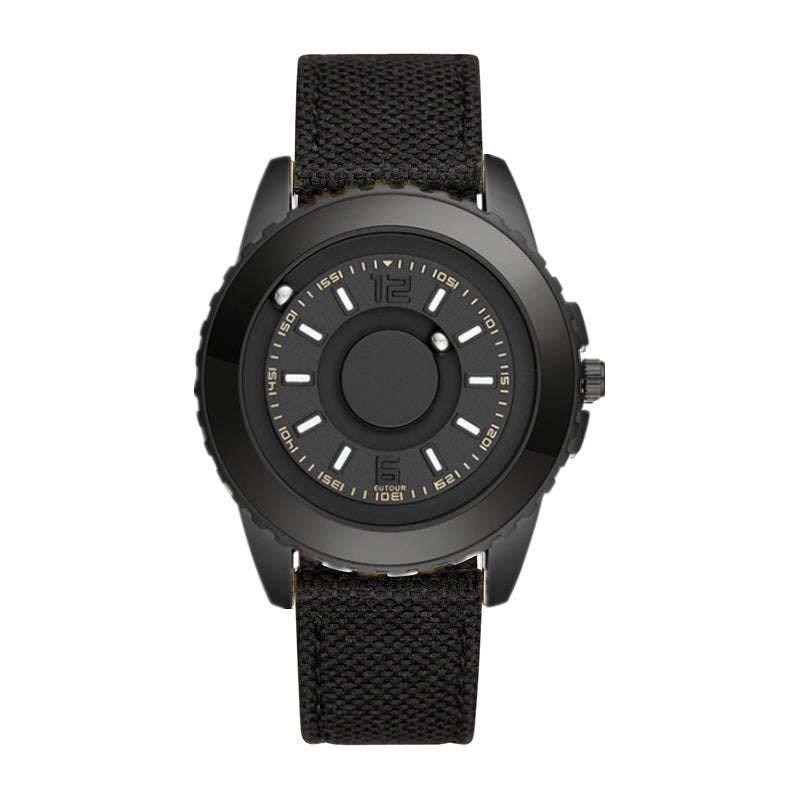 Quarzuhr mit Textilarmband – Bild 4 | LuxeStyle