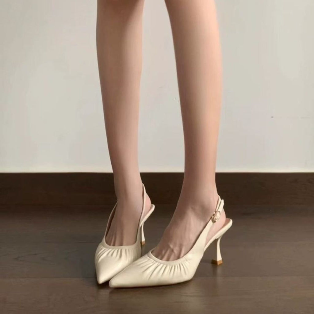 Elegante Slingback-Heels mit spitzer Zehe