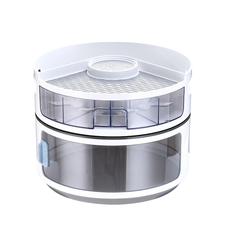 Drehbarer Küchen-Organizer, 2-lagig – Bild 8 | LuxeStyle