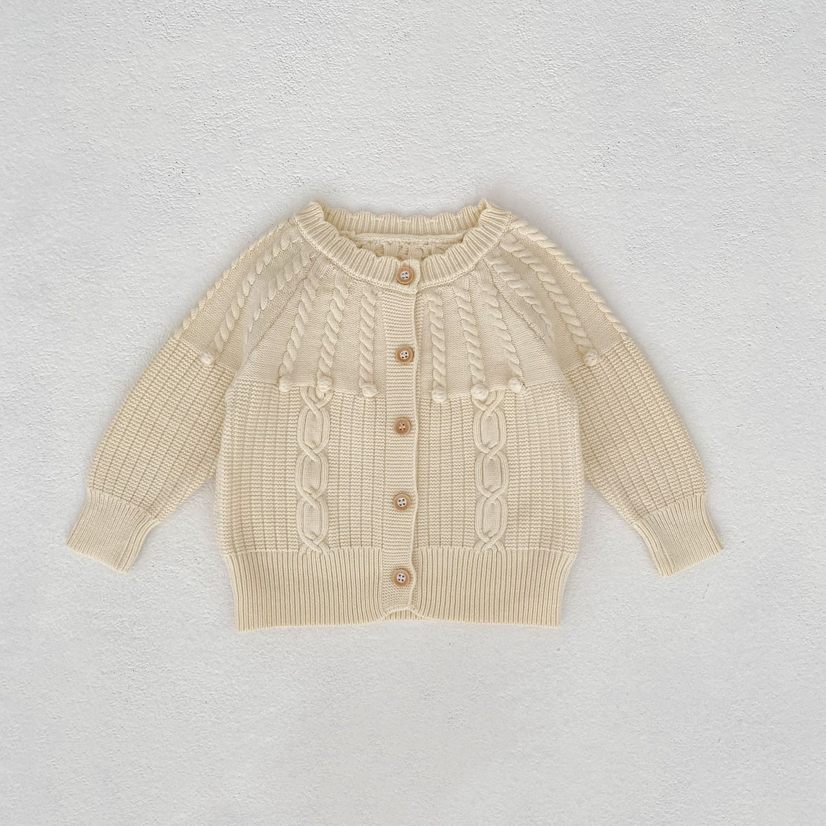 Strick-Set für Mädchen – Pullover & Shorts – Bild 9 | LuxeStyle
