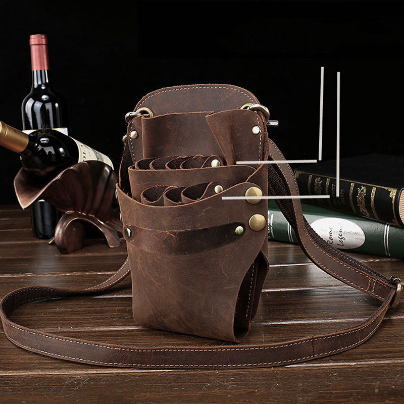 Leder-Gürteltasche für Coiffeur-Werkzeuge – Bild 5 | LuxeStyle