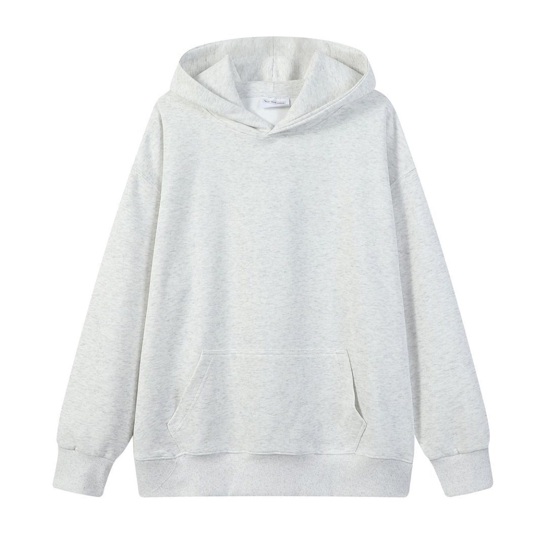 Lockerer Hoodie mit überschnittenen Schultern