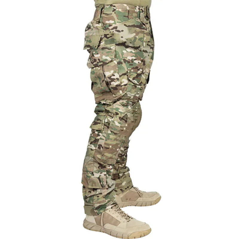 Herren Kletter- und Camp-Camouflagehose