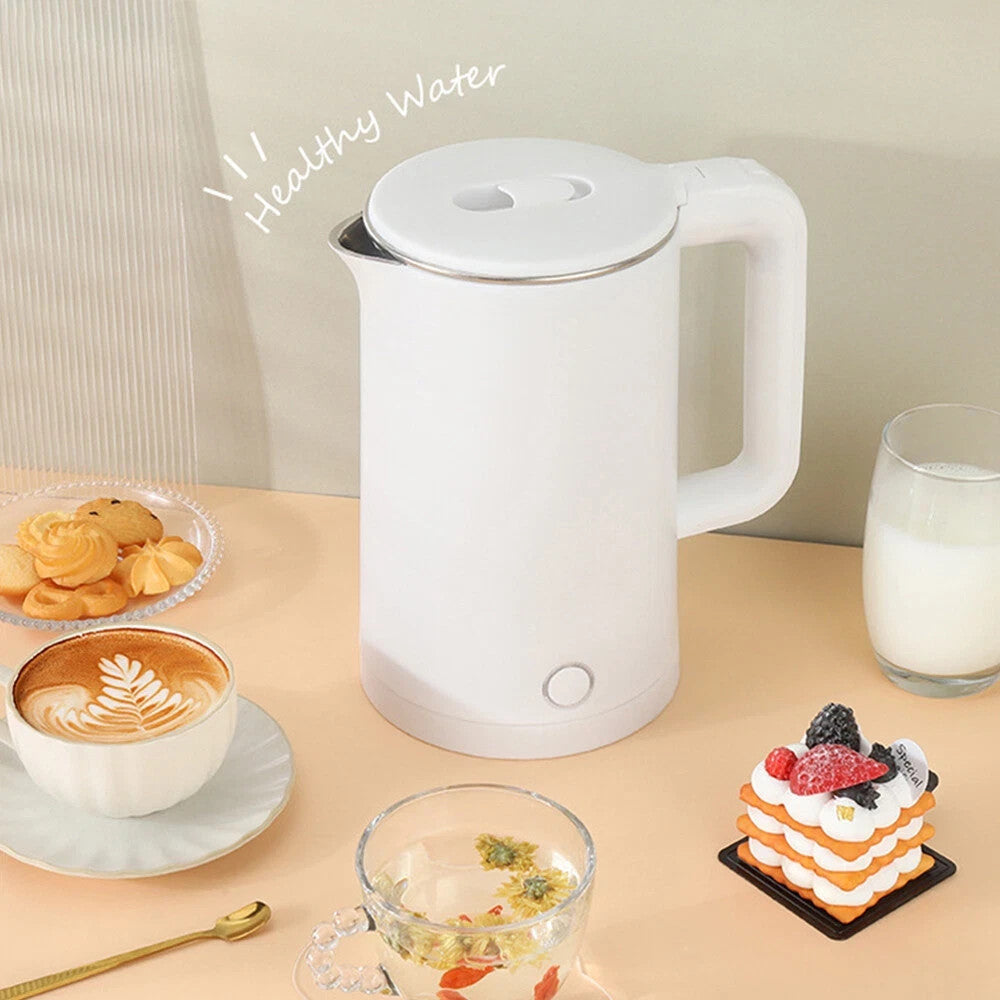 Elektrische Wasserkocher 2L Edelstahl