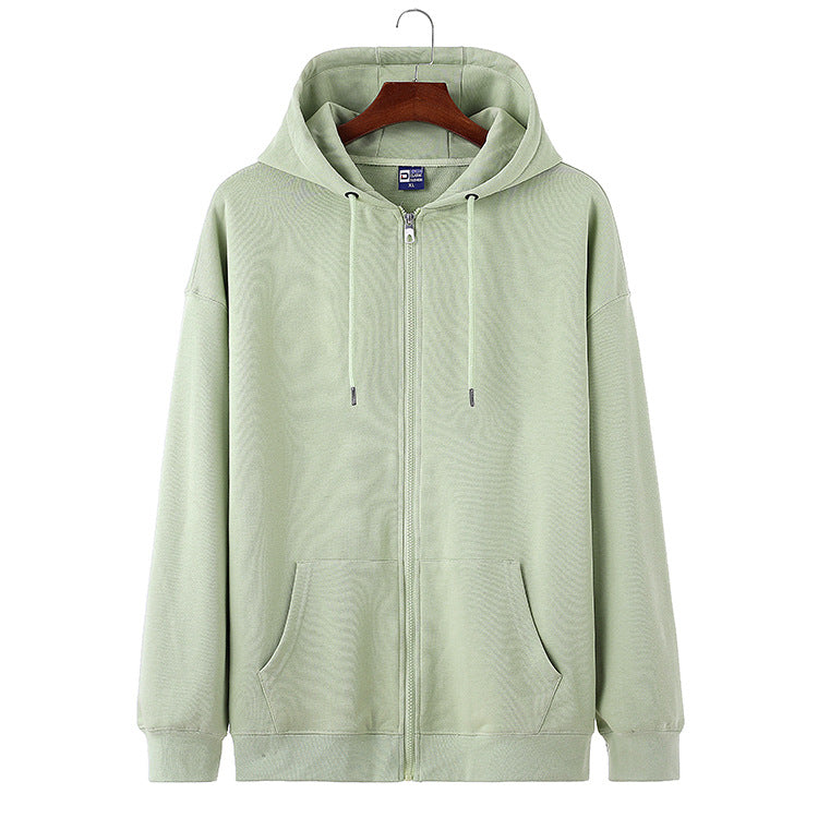 Kapuzen-Sweatshirt aus Frottee mit Reissverschluss