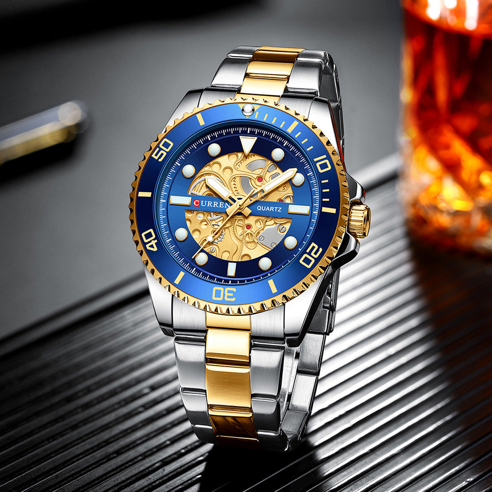 Herren-Armbanduhr Quarz wasserdicht