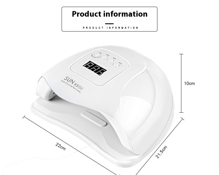 Grosser Nageltrockner mit doppelter Lichtquelle – Bild 6 | LuxeStyle
