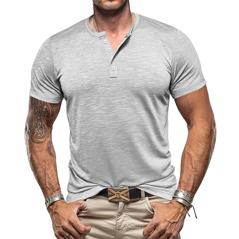 Herren Henley-Shirt