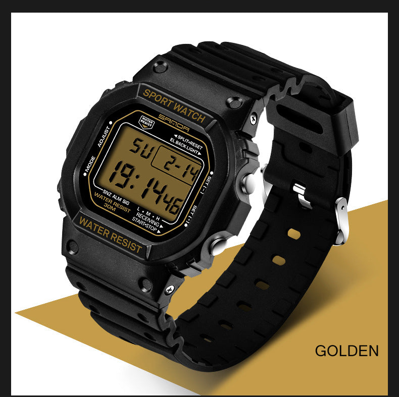 Wasserdichte Leuchtende Armbanduhr – Ansicht 3