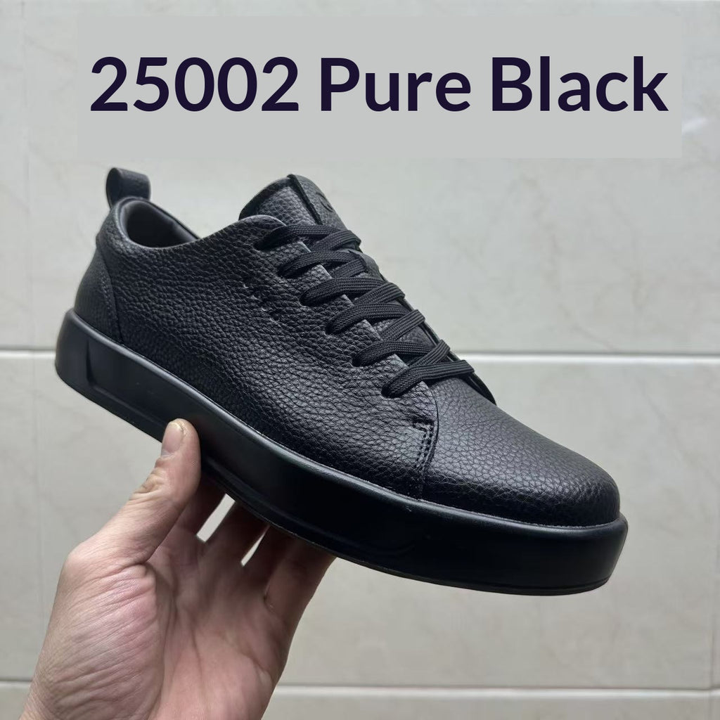 Bequeme Sneaker aus Vollnarbenleder