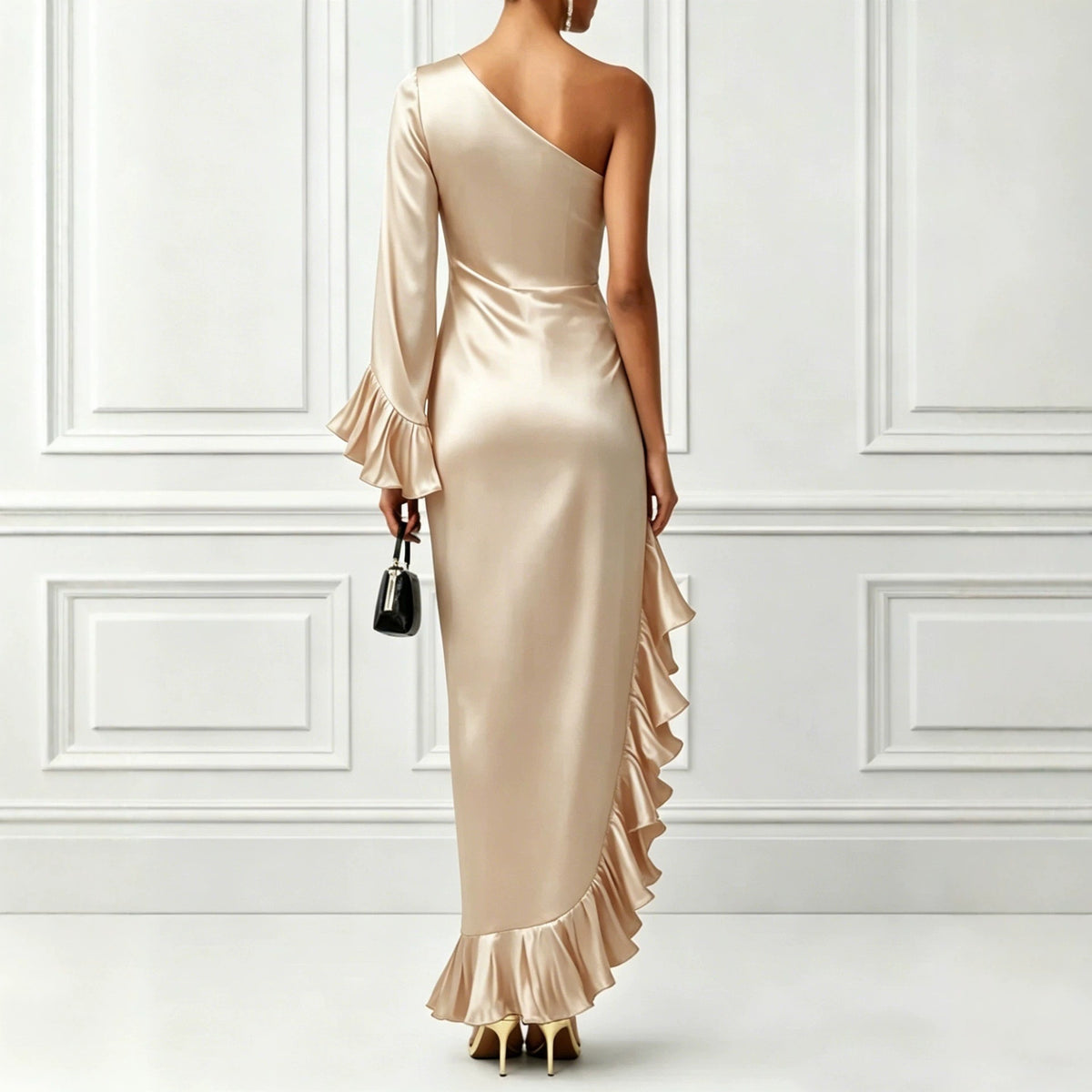 Satin-Abendkleid · Damen – Bild 2 | LuxeStyle