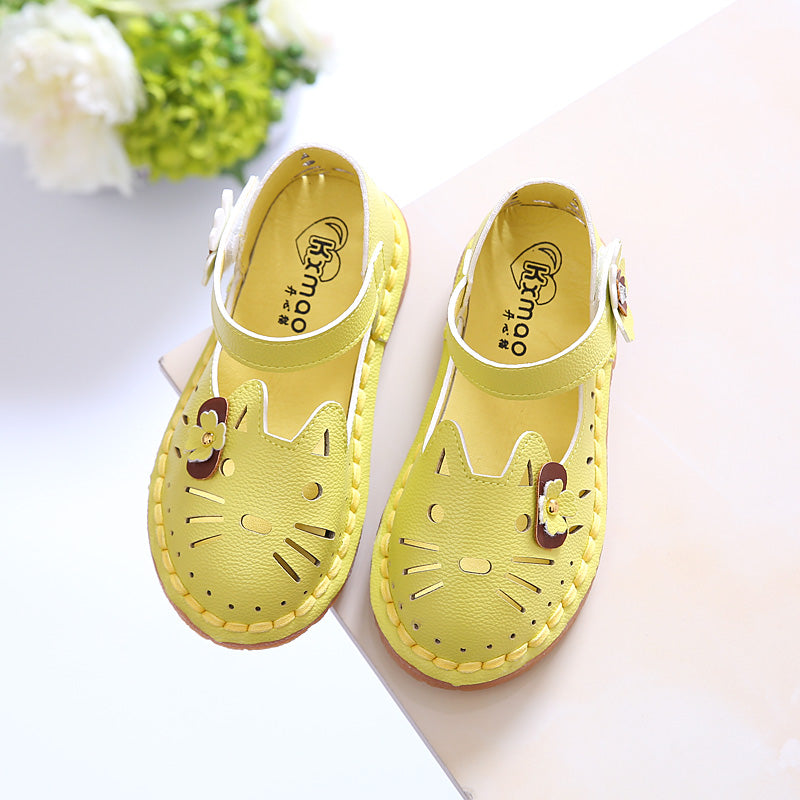 Mädchen Sandalen mit Katzen-Design – Bild 5 | LuxeStyle