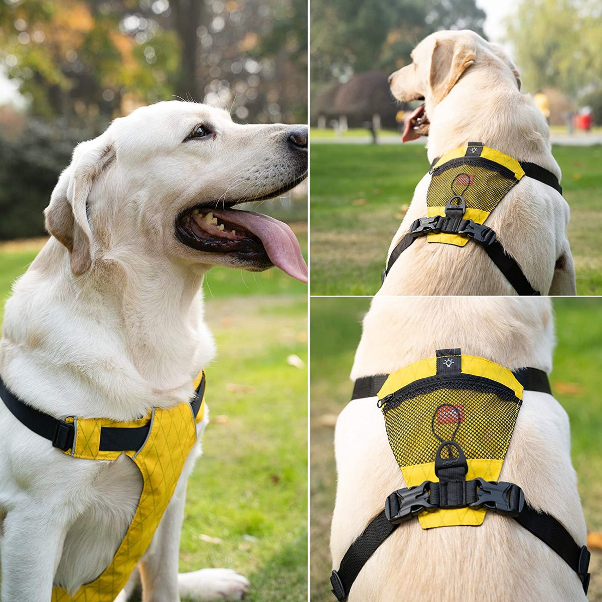 Reflektierendes Hundegeschirr wasserdicht – Bild 5 | LuxeStyle