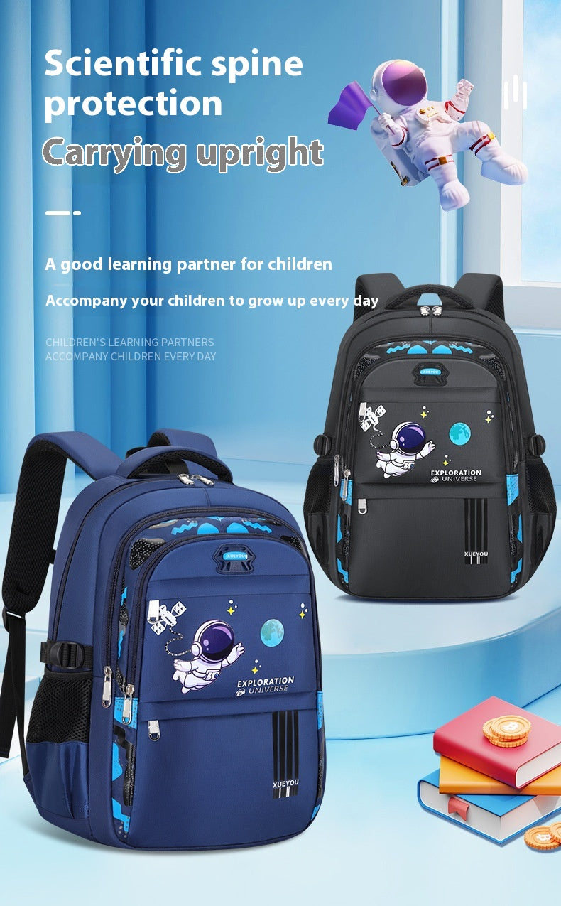 Spaceman Schulrucksack Oxford-Stoff
