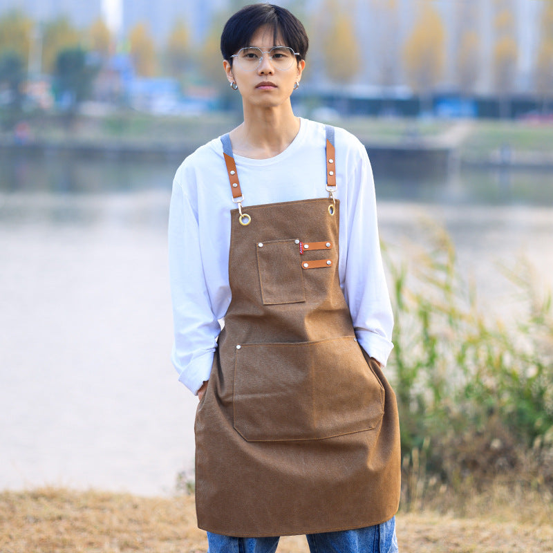 Denim Schürze für Küche und Gastronomie