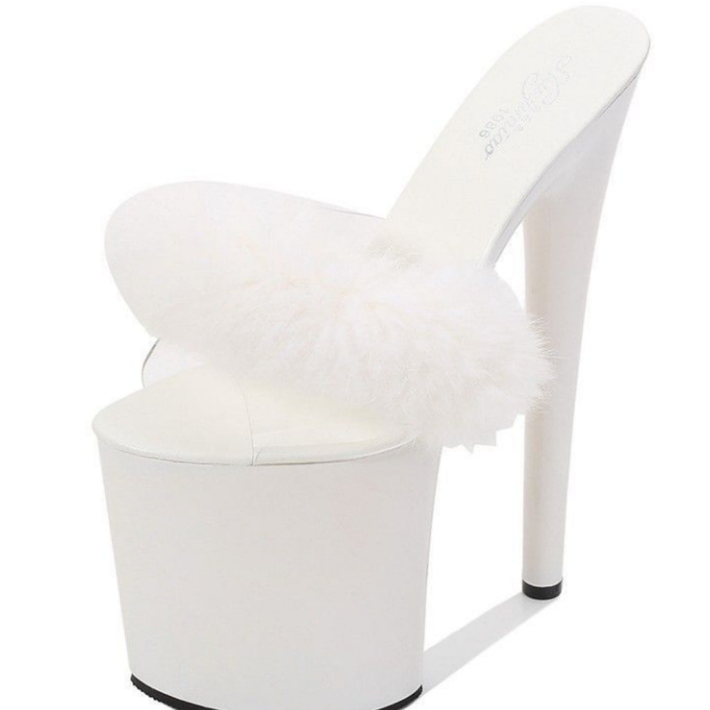20 cm Fusseliger Laufsteg-Slipper