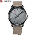 Wasserdichte Herrenuhr mit Lederarmband | LuxeStyle