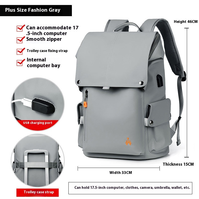 Freizeit-Laptop-Rucksack | LuxeStyle