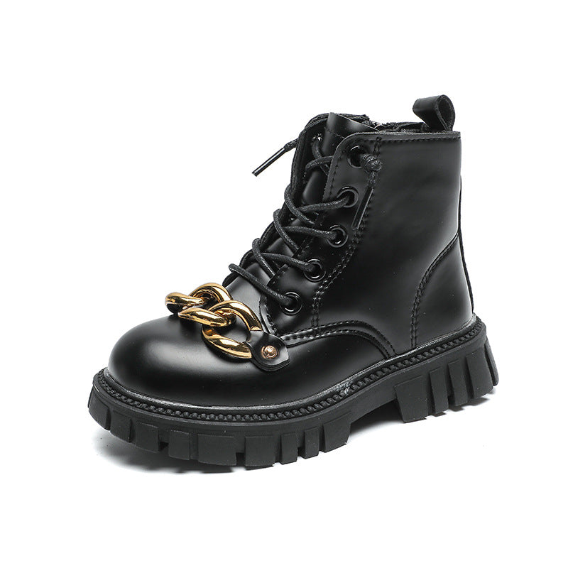 Kinder Martin Boots mit Kette – Bild 6 | LuxeStyle