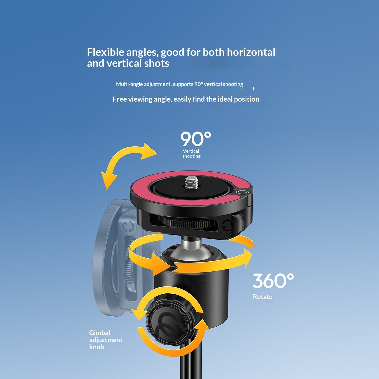 Magnetischer 2-in-1 Selfie Stick