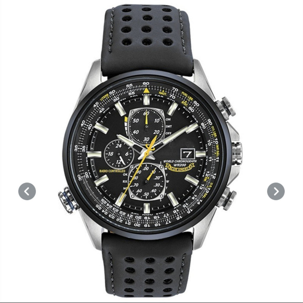 Herrenuhr Stahl Leder