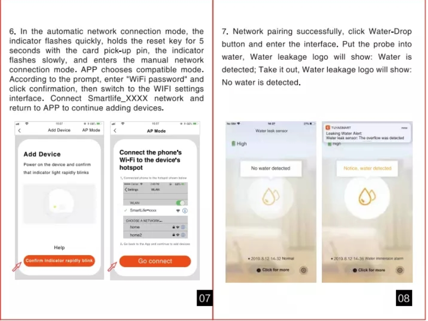 WLAN Wasserleck-Alarm | LuxeStyle