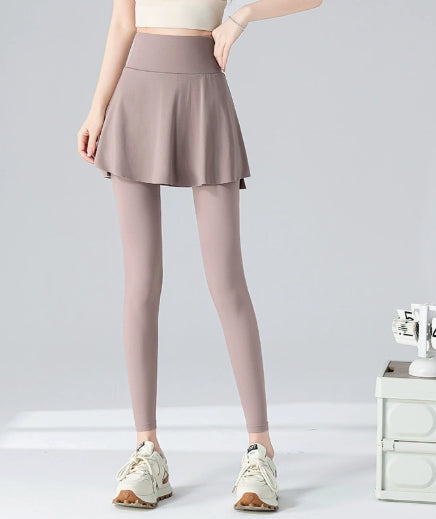 High-Waist Yoga Leggings mit Shaping-Effekt