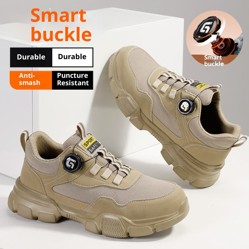 Sicherheitsschuhe mit Stahlkappe und Smart Buckle – Bild 2 | LuxeStyle