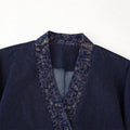 Lässige Jacquard-Kimono-Jacke