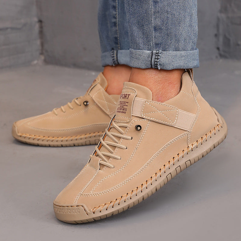 Lässige Lederboots für Herren