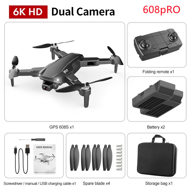 GPS-Drohne mit Dual-Kamera