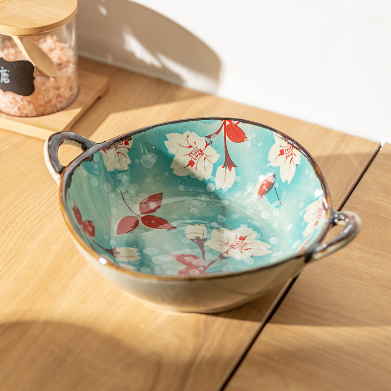 Keramik Suppenschale mit Doppelgriff – Bild 6 | LuxeStyle