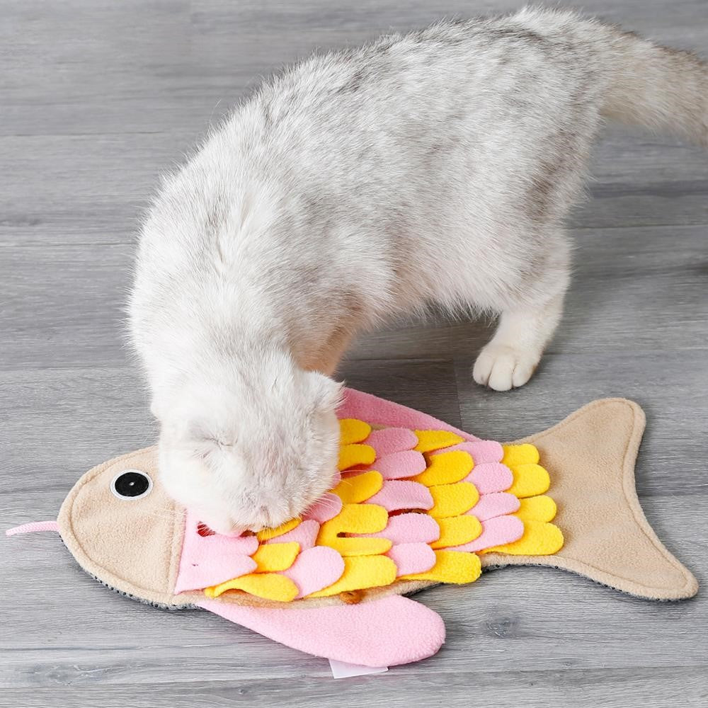 Riechdecke Fischform für Katzen – Bild 6 | LuxeStyle