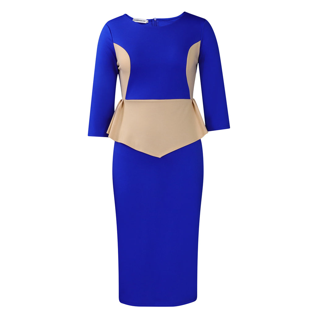 Farbenfreudiges Bodycon-Robe – Bild 4 | LuxeStyle