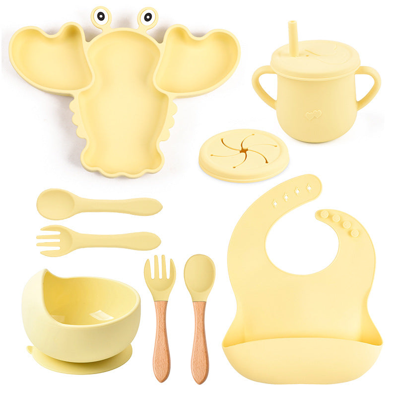 Baby-Teller-Set Hummer aus Silikon – Bild 10 | LuxeStyle