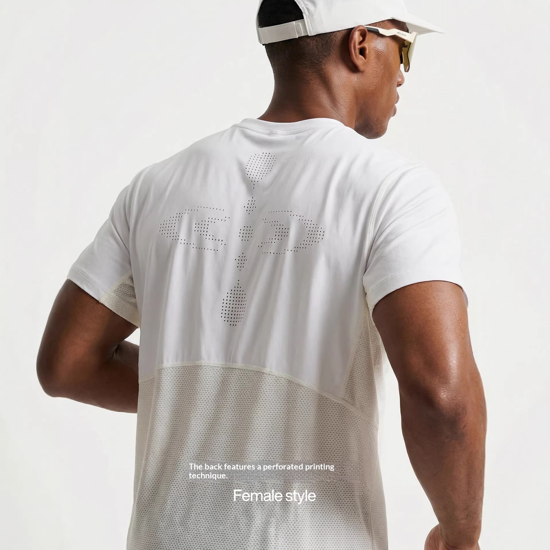 Reflektierendes Kurzarm-Shirt für Herren