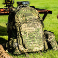 Luftgepolsterter Camouflage-Rucksack, 20-35 L | LuxeStyle