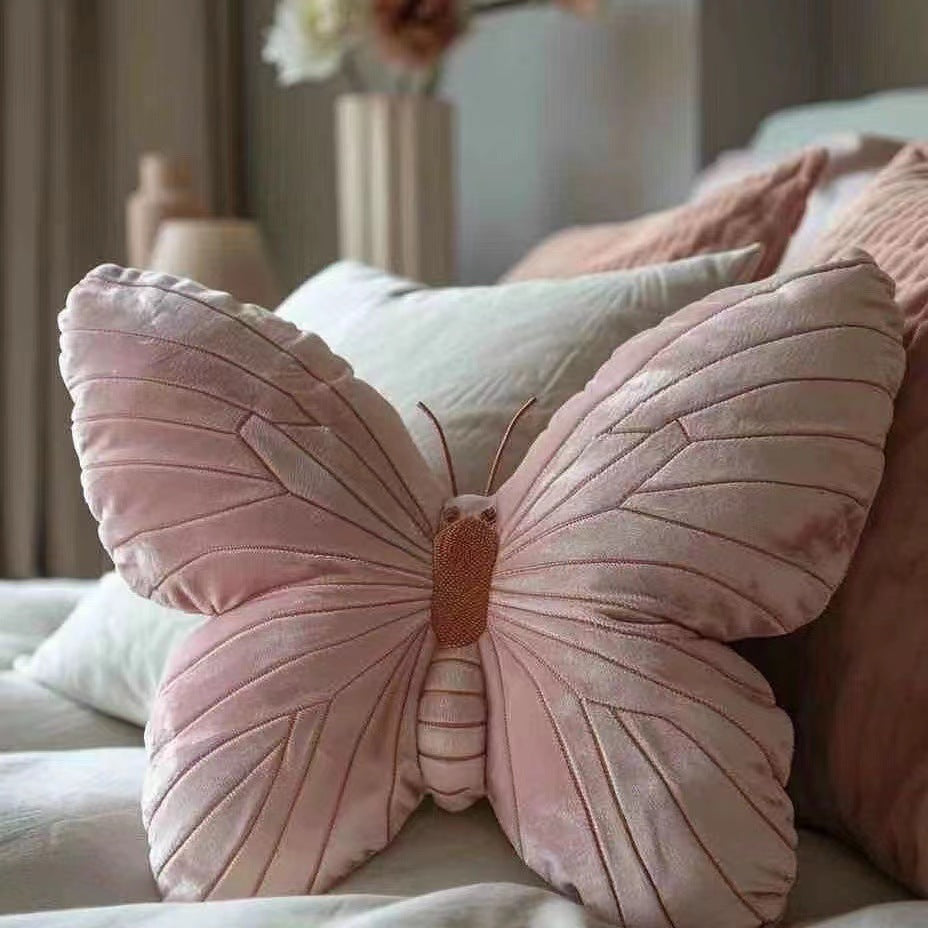 Schmetterling & Motte Kissen