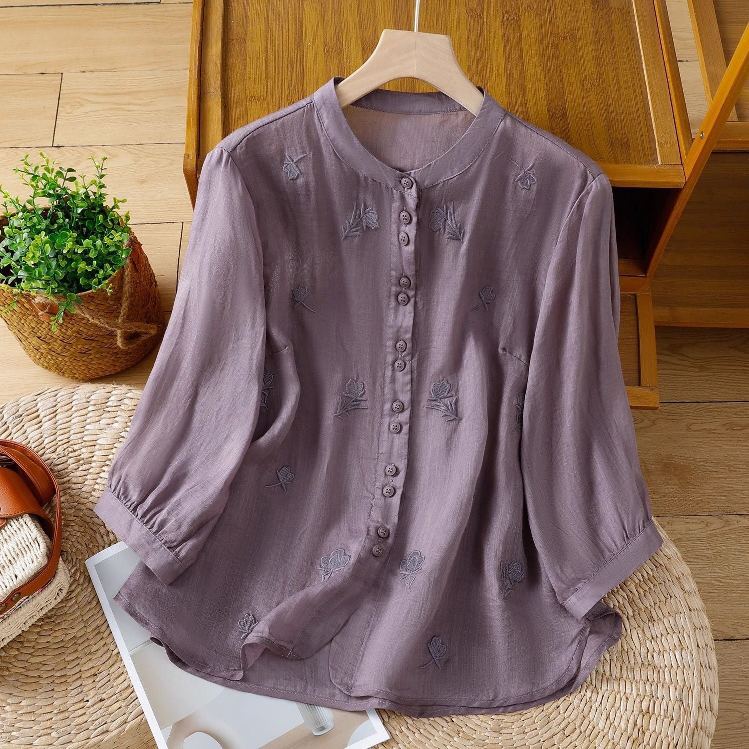Retro-Bluse