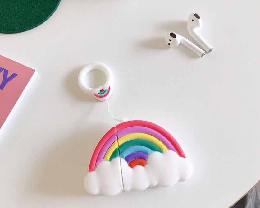 Regenbogen-Hülle für Bluetooth-Kopfhörer – Bild 4 | LuxeStyle