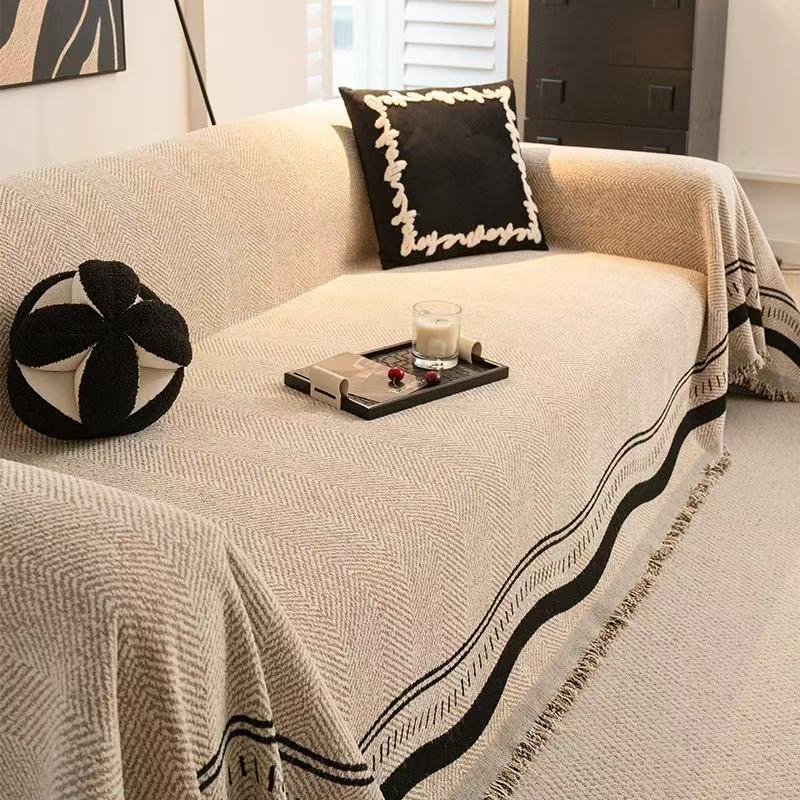 Chenille-Sofadecke für alle Jahreszeiten – Bild 3 | LuxeStyle