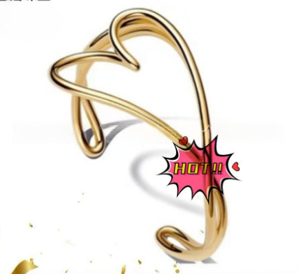 Herzförmige Halskette & Armband – Bild 2 | LuxeStyle