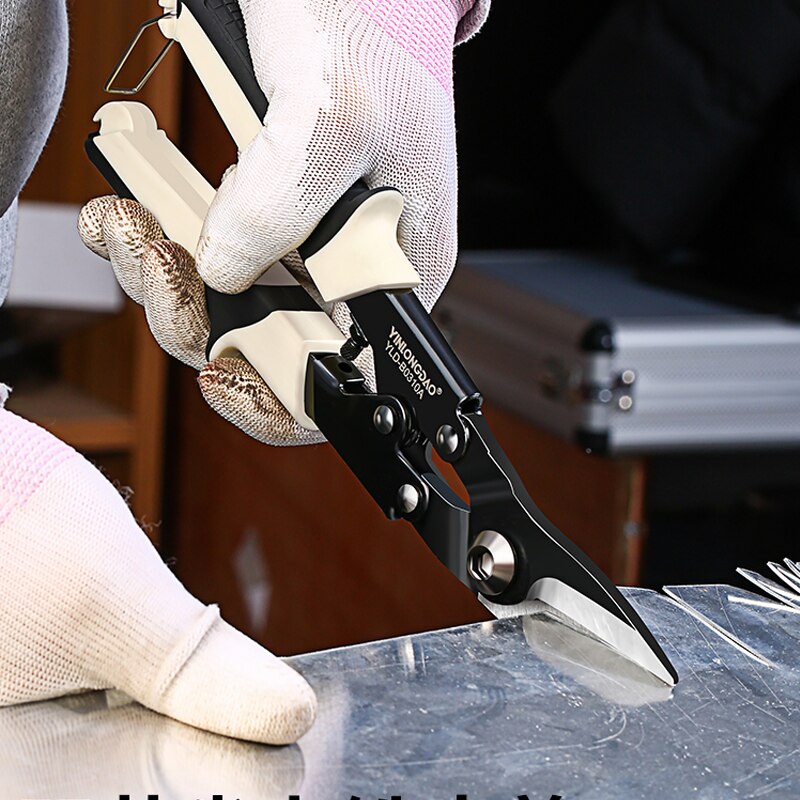 Aluminium-Schere mit Scharnier und ergonomischem Griff – Bild 2 | LuxeStyle
