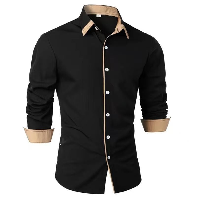 Männlicher Button-Front Cardigan aus Polyester – Bild 9 | LuxeStyle