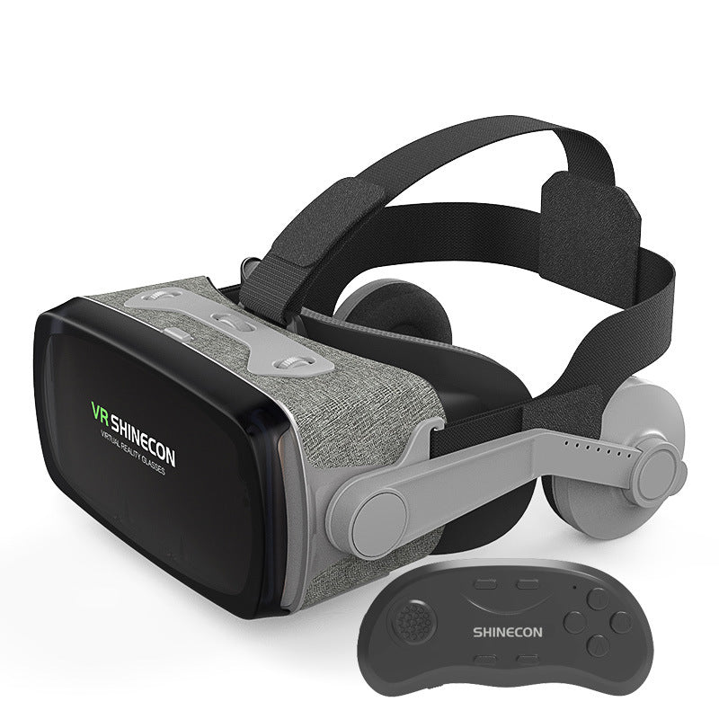 VR-Brille mit 3D-Helm