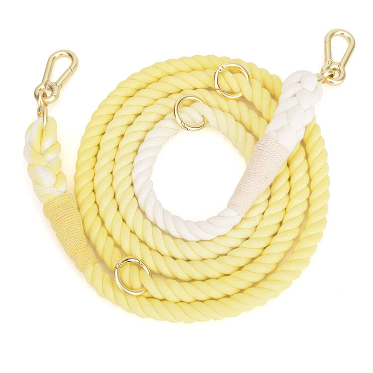 Farbige Hunde-Doppelleine «Rainbow» – Bild 15 | LuxeStyle