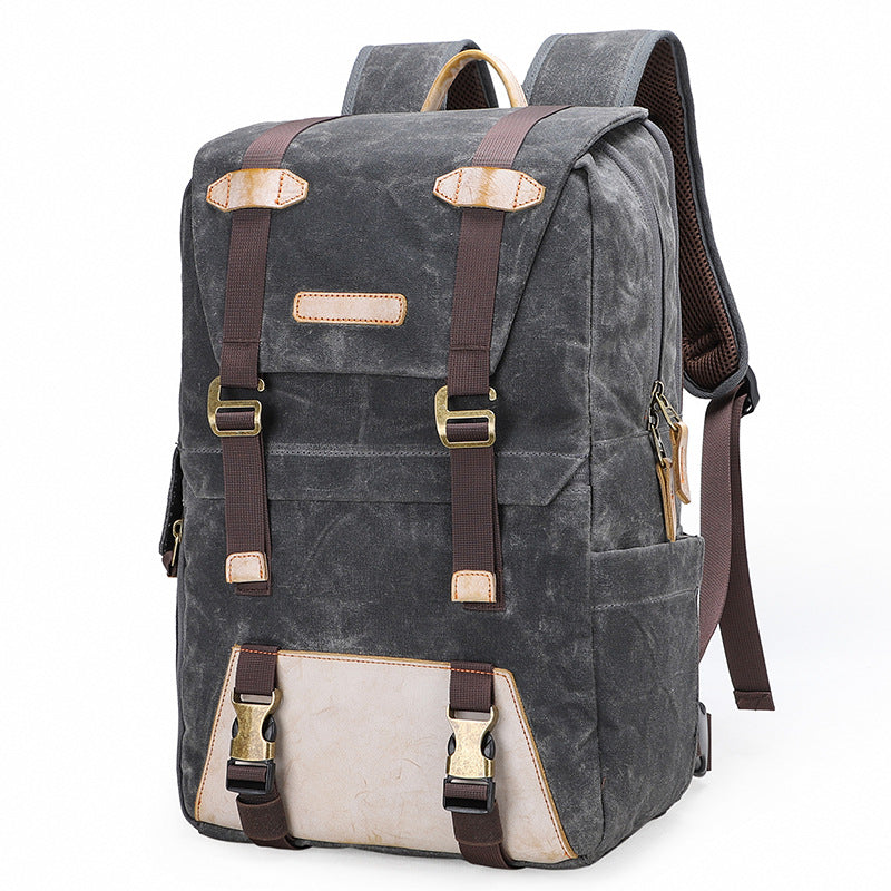 Wasserdichter Canvas-Rucksack – Bild 5 | LuxeStyle